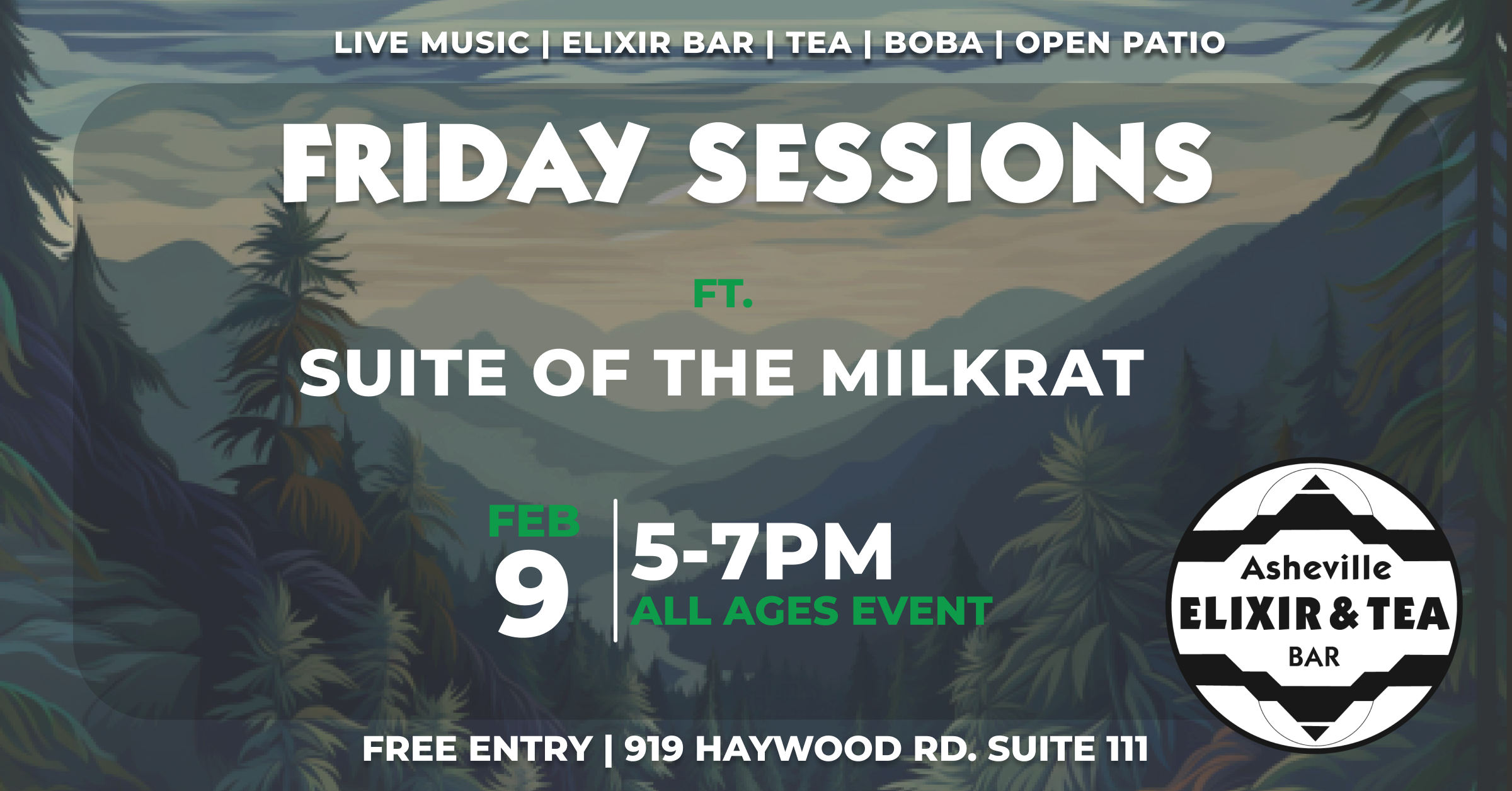 Friday Sessions ft. Suite of the Milkrat